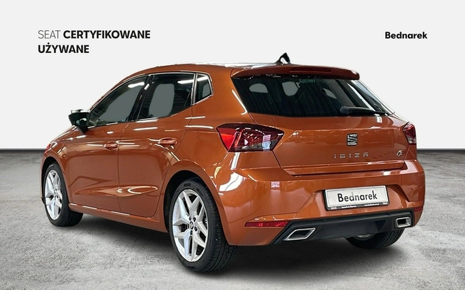 Seat Ibiza cena 67900 przebieg: 84600, rok produkcji 2018 z Olkusz małe 254